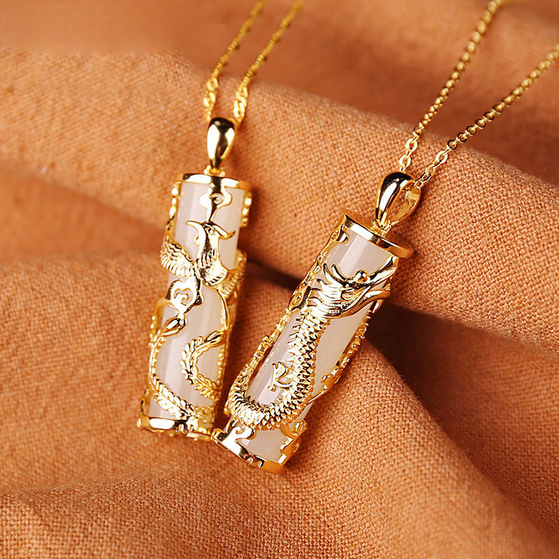 Vintage Handmade Gold Necklace