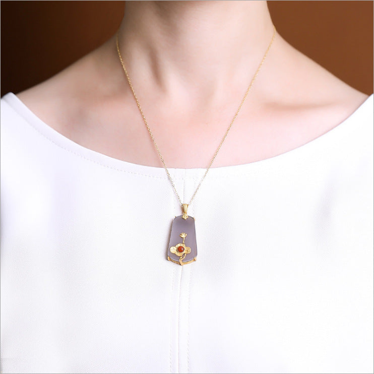 Vintage Handmade Gold Necklace