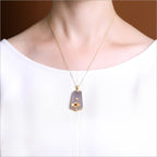 Vintage Handmade Gold Necklace