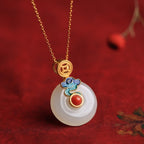 Vintage Handmade Gold Necklace