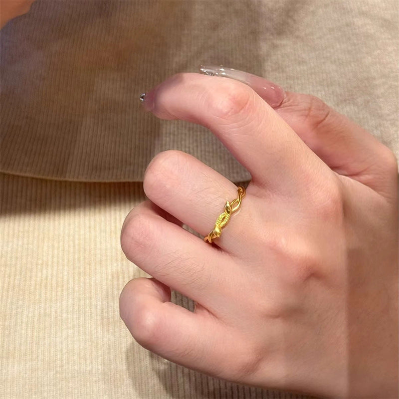 Vintage Handmade Gold Ring