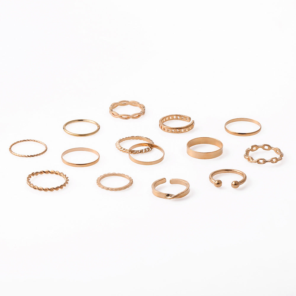 Vintage Handmade Gold Set