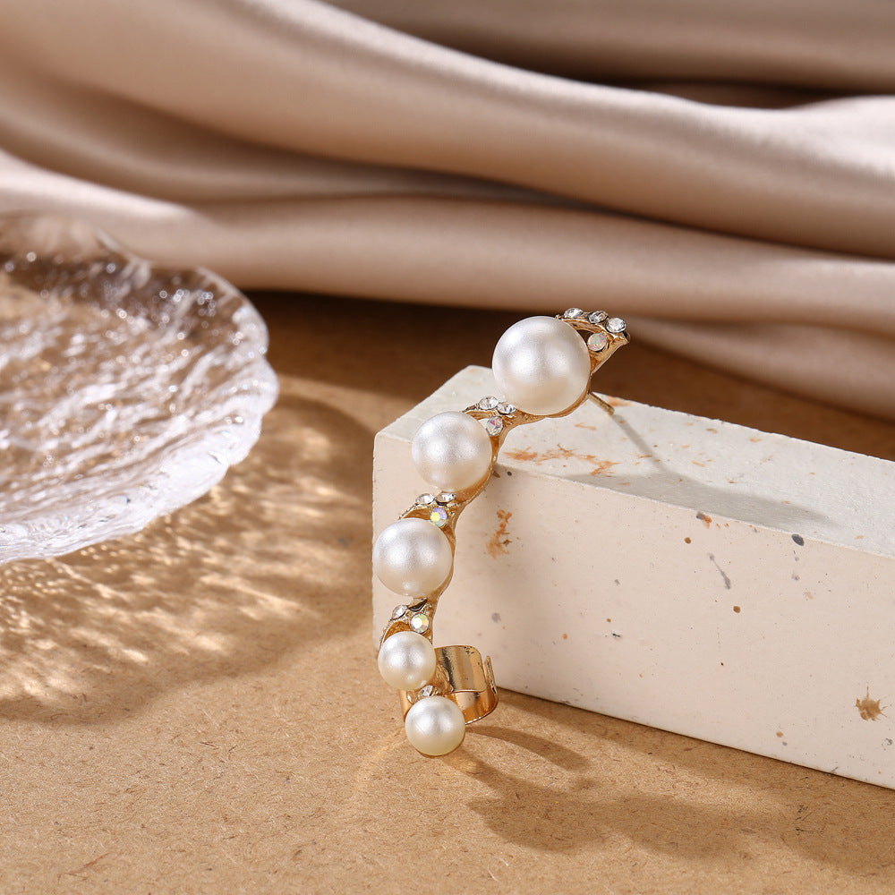 Vintage Handmade Pearl Earring