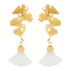 Vintage Handmade Gold Earring