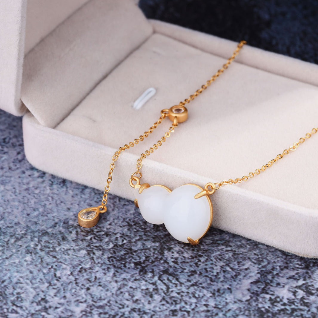 Vintage Handmade Gold Necklace