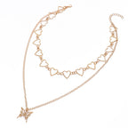 Vintage Handmade Gold Necklace