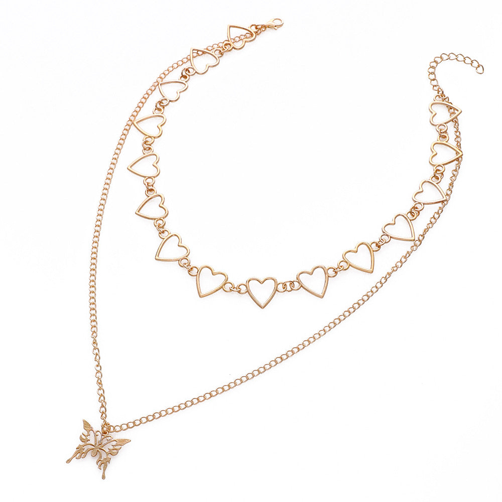 Vintage Handmade Gold Necklace