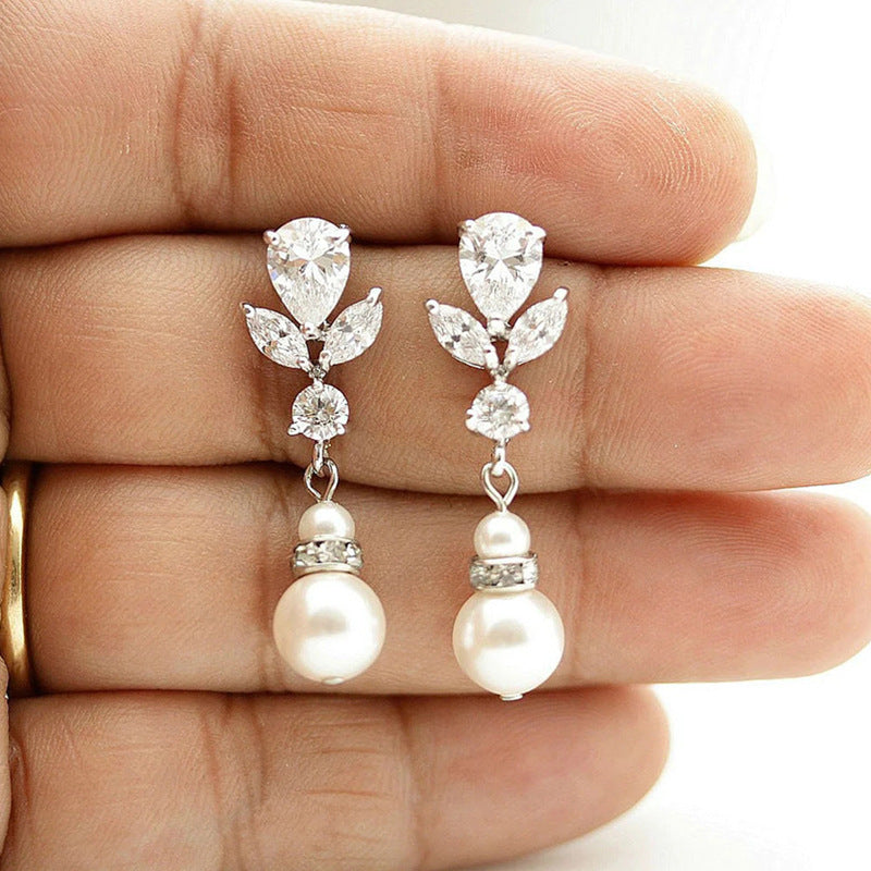 Delicate Artisan Pearl Earring