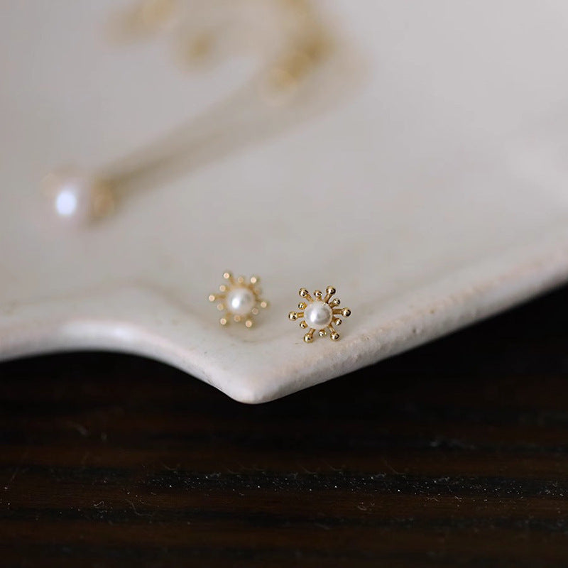 Vintage Handmade Pearl Earring