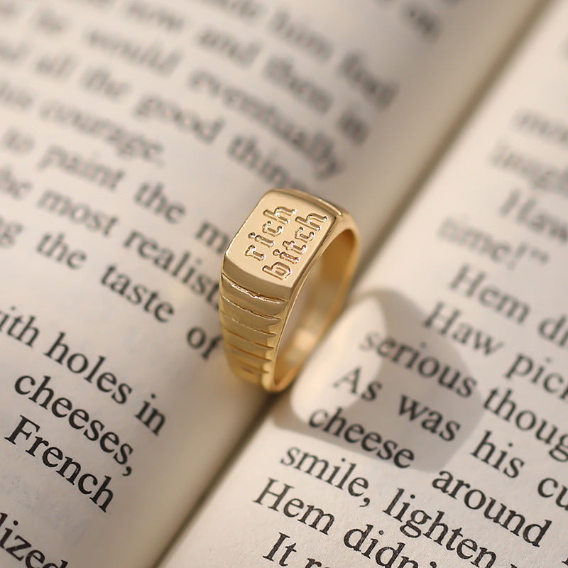 Vintage Handmade Gold Ring