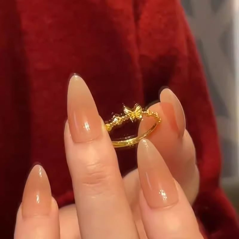 Beautiful Gold Ring with Unique Style