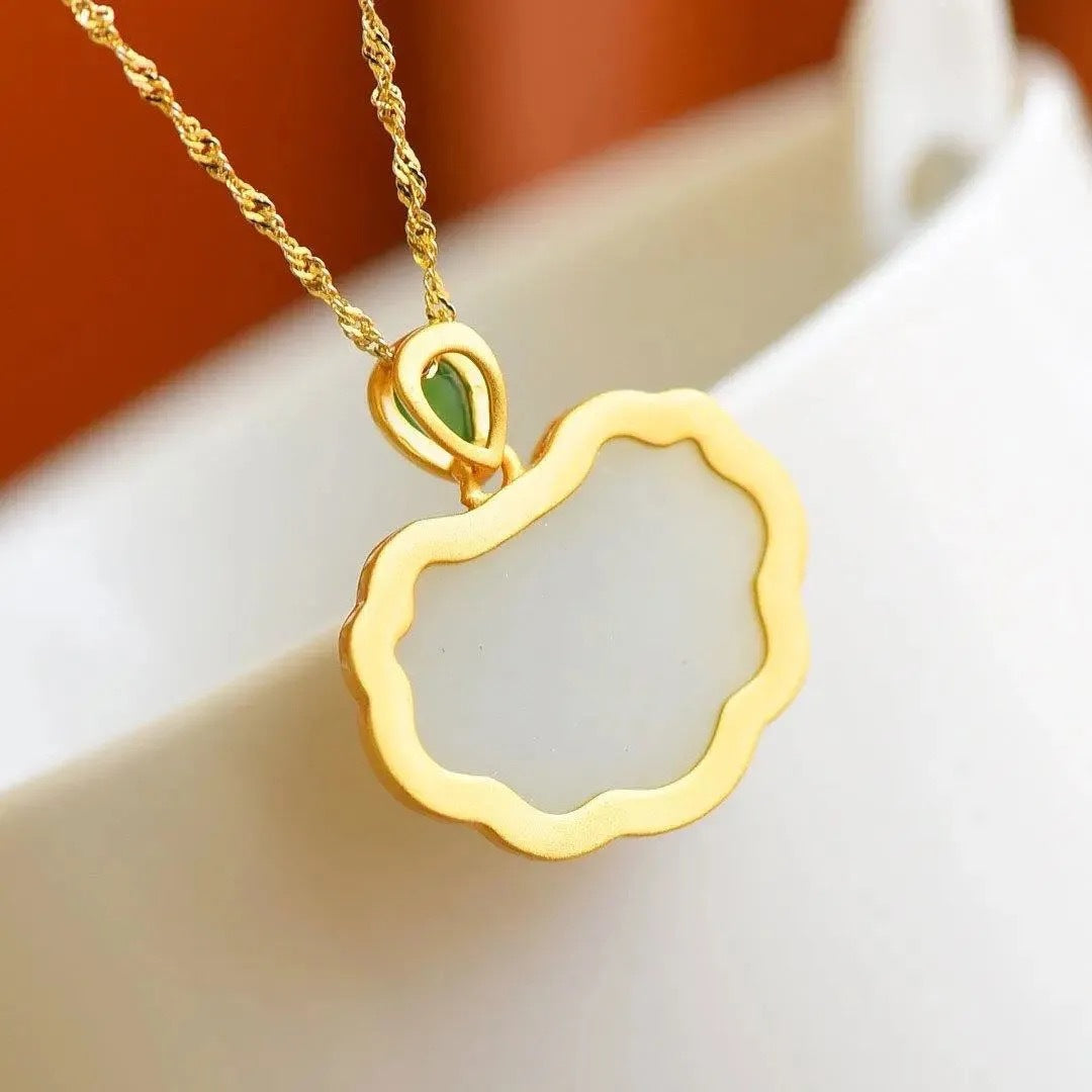 Vintage Handmade Gold Necklace