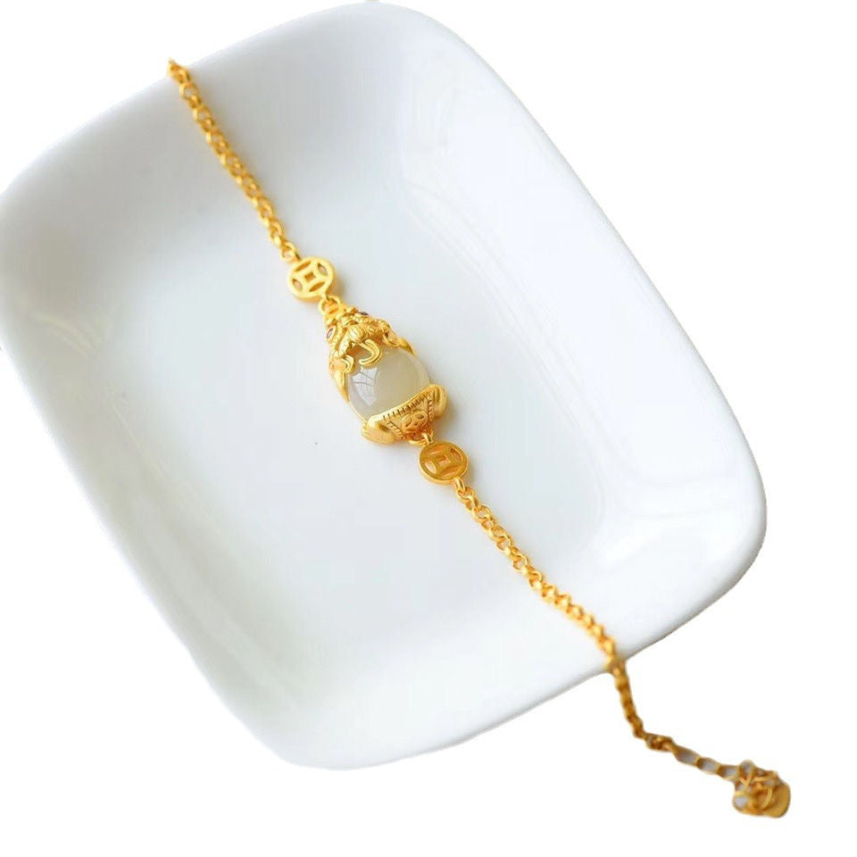 Vintage Handmade Gold Bracelet