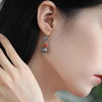 Vintage Handmade Silver Earring