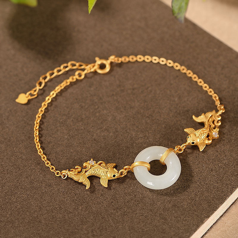 Vintage Handmade Gold Bracelet