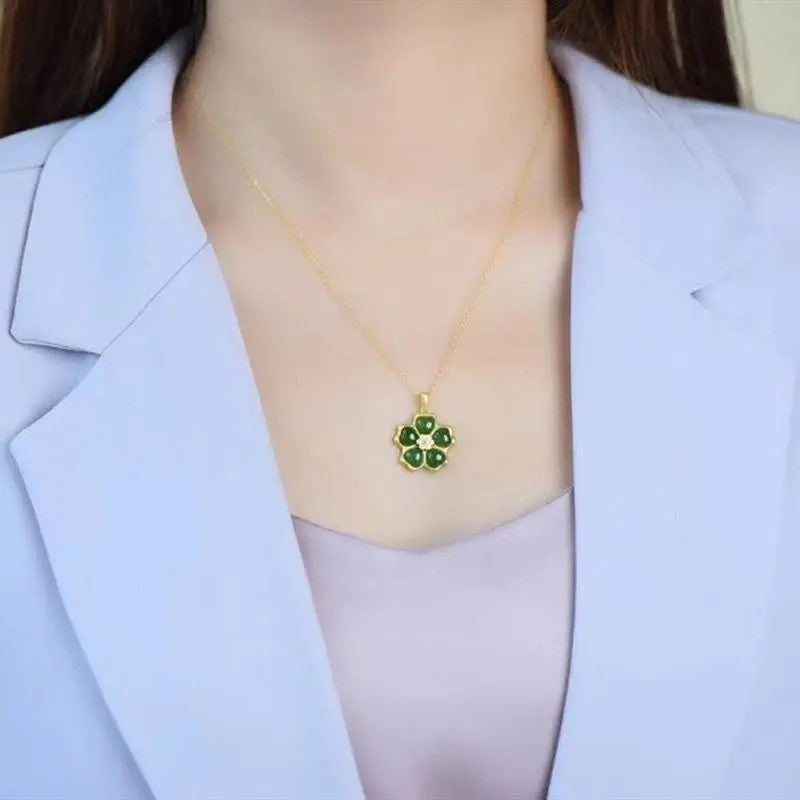 Vintage Handmade Gold Necklace