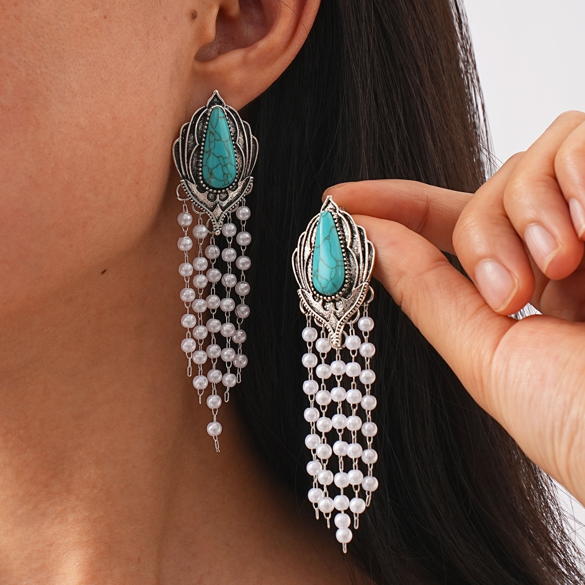 Vintage Handmade Pearl Earring