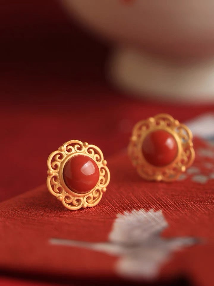 Vintage Handmade Silver Earring