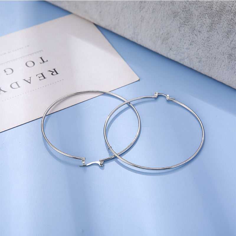 Vintage Handmade Silver Earring