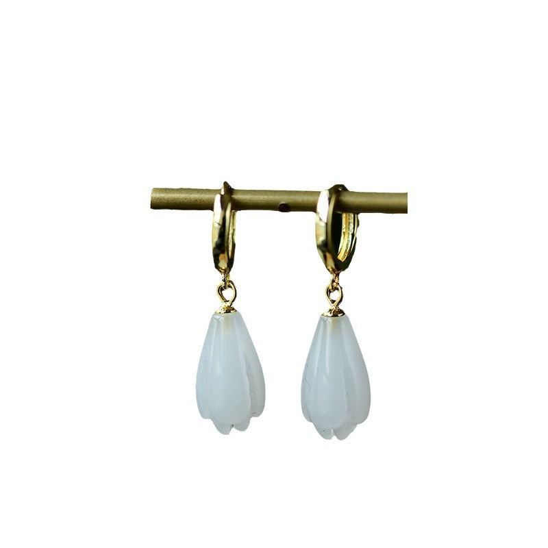 Vintage Handmade Gold Earring