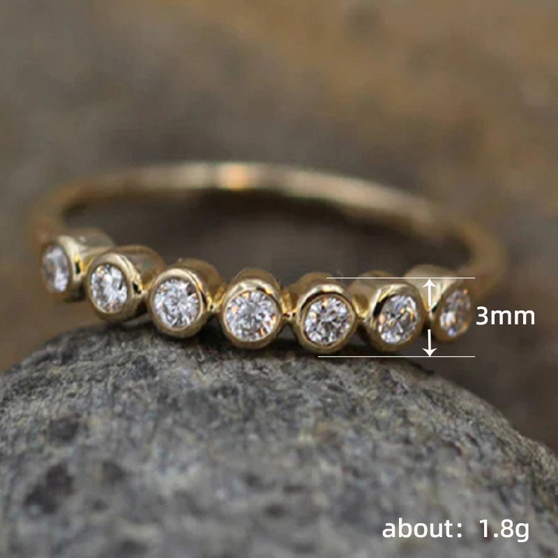 Romantic Gold Ring for Special Moments