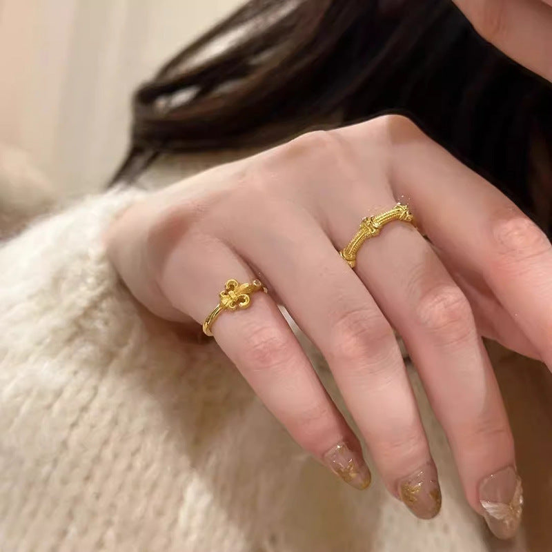 Beautiful Gold Ring with Unique Style