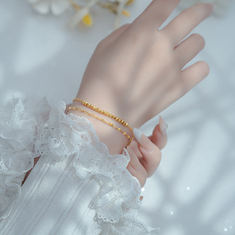 Vintage Handmade Gold Bracelet