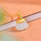 Vintage Handmade Gold Necklace