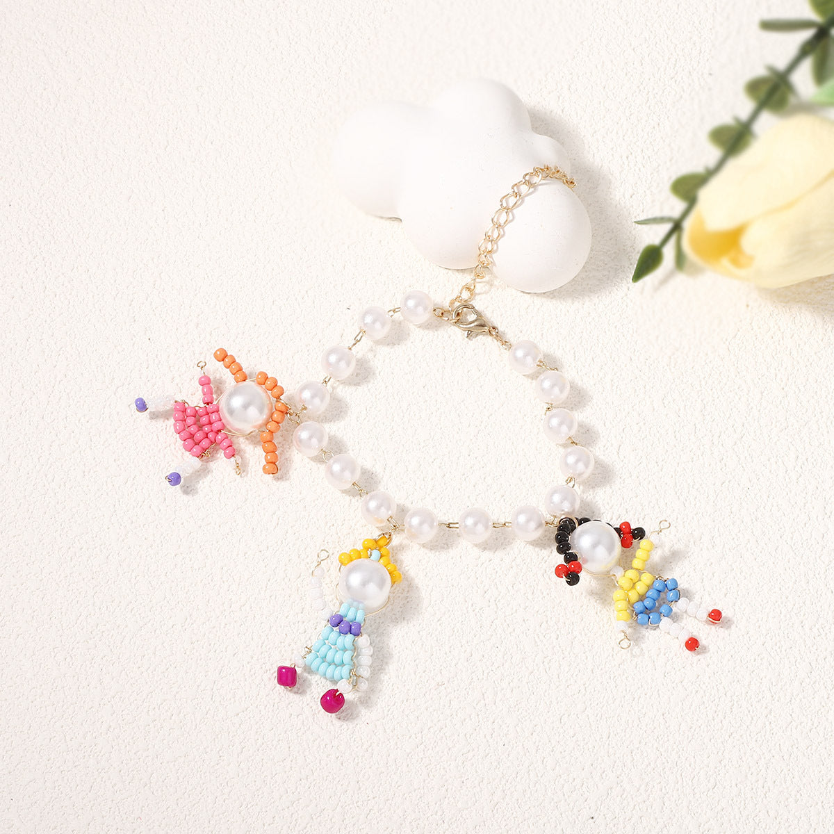 Vintage Handmade Pearl Necklace