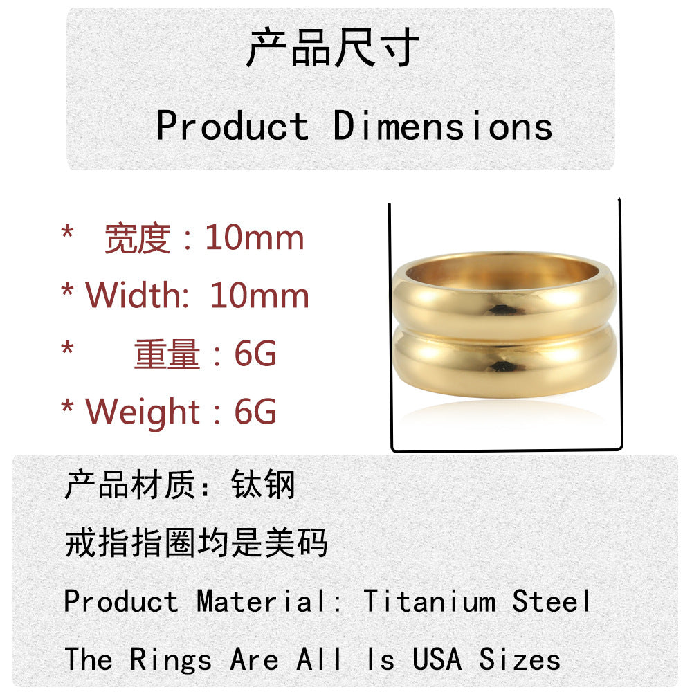 Beautiful Gold Ring with Unique Style