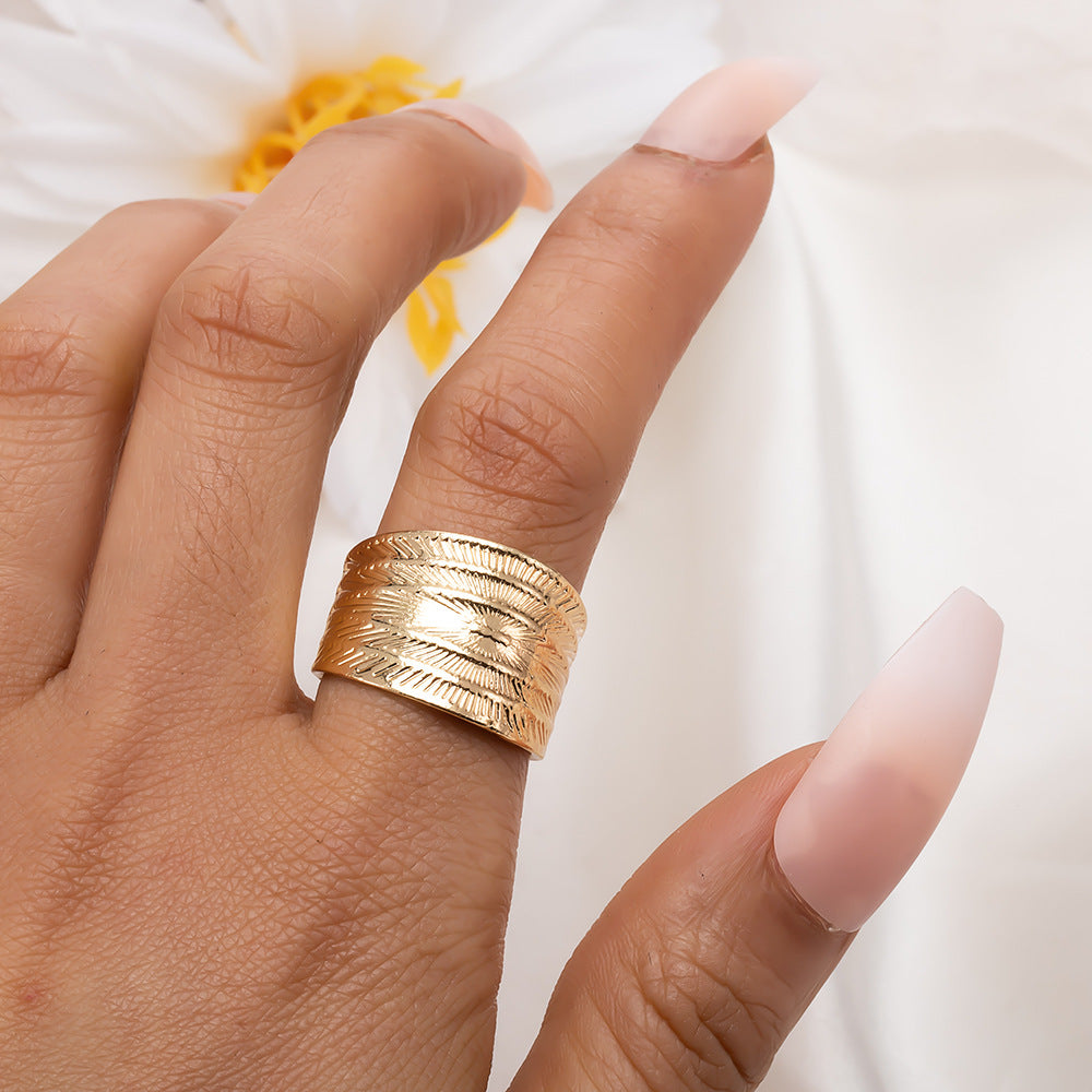 Vintage Handmade Gold Bracelet