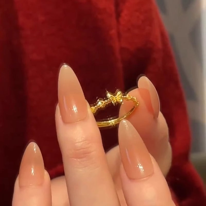 Beautiful Gold Ring with Unique Style
