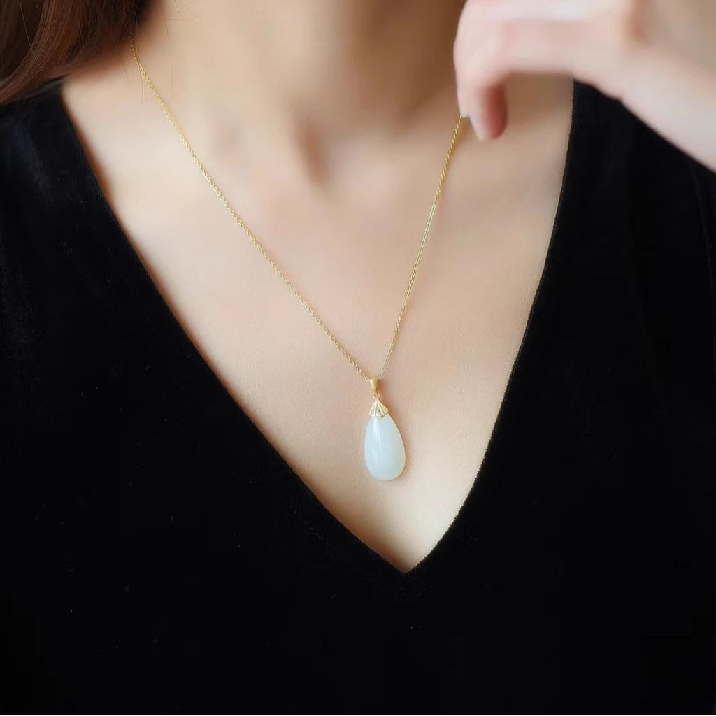 Vintage Handmade Gold Necklace