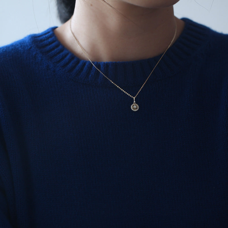 Vintage Handmade Gold Necklace