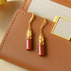 Vintage Handmade Gold Earring