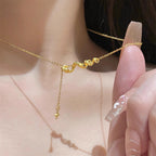 Vintage Handmade Gold Necklace