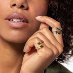 Beautiful Gold Ring with Unique Style