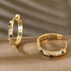 A Vintage Handmade Gold Earring