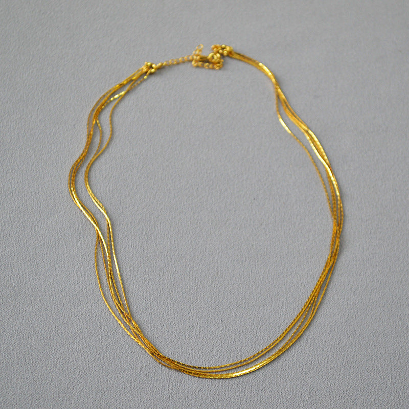 Beautiful Gold Necklace with Unique Style