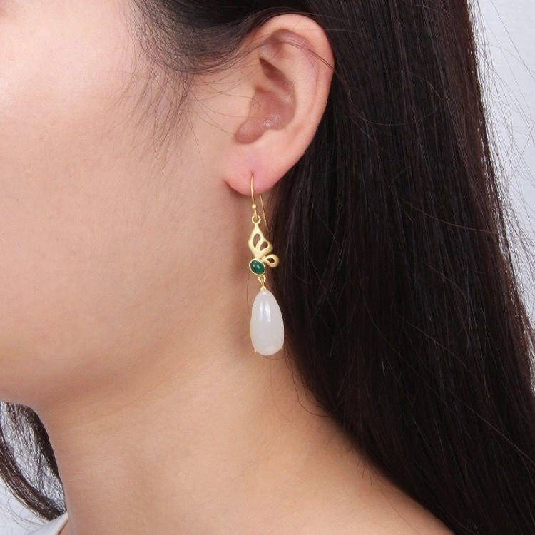 Vintage Handmade Silver Earring