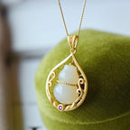 Vintage Handmade Gold Necklace