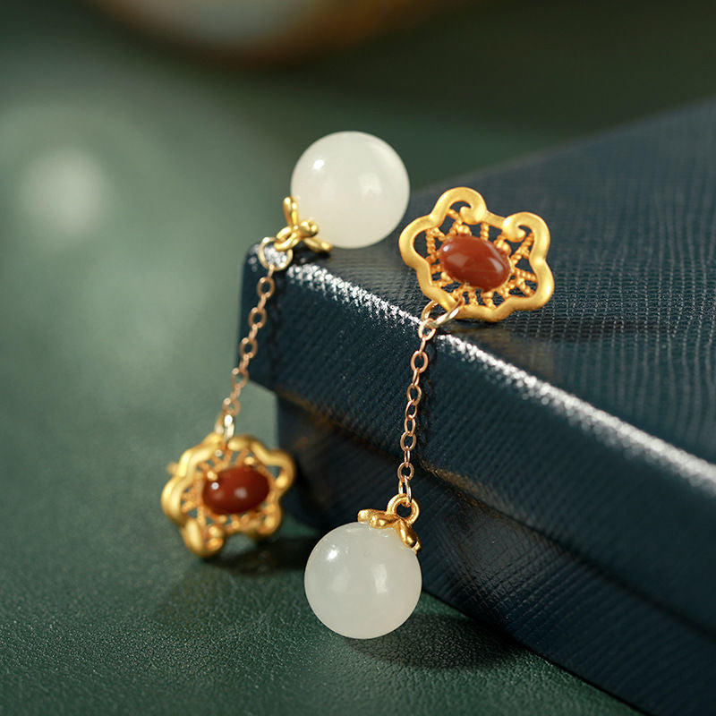 Vintage Handmade Silver Earring