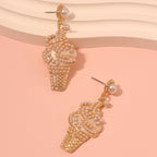 Beautiful Pearl Earring with Unique Style