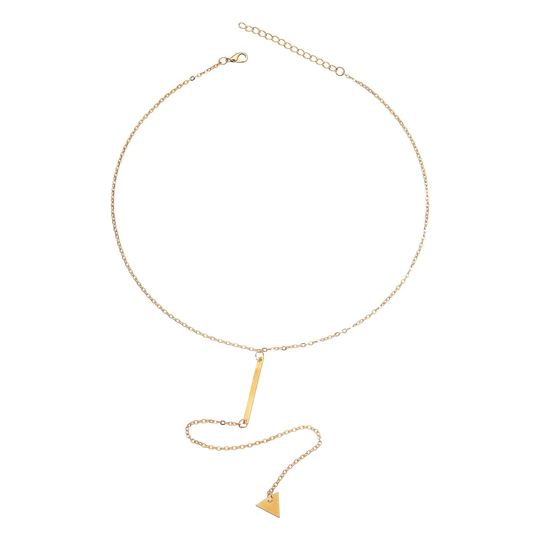 Beautiful Gold Necklace with Unique Style