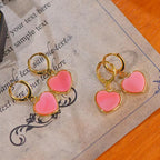 Vintage Handmade Gold Earring