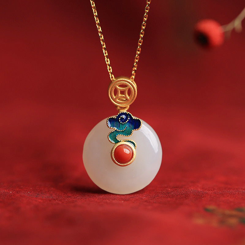 Vintage Handmade Gold Necklace