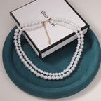 Vintage Handmade Pearl Necklace
