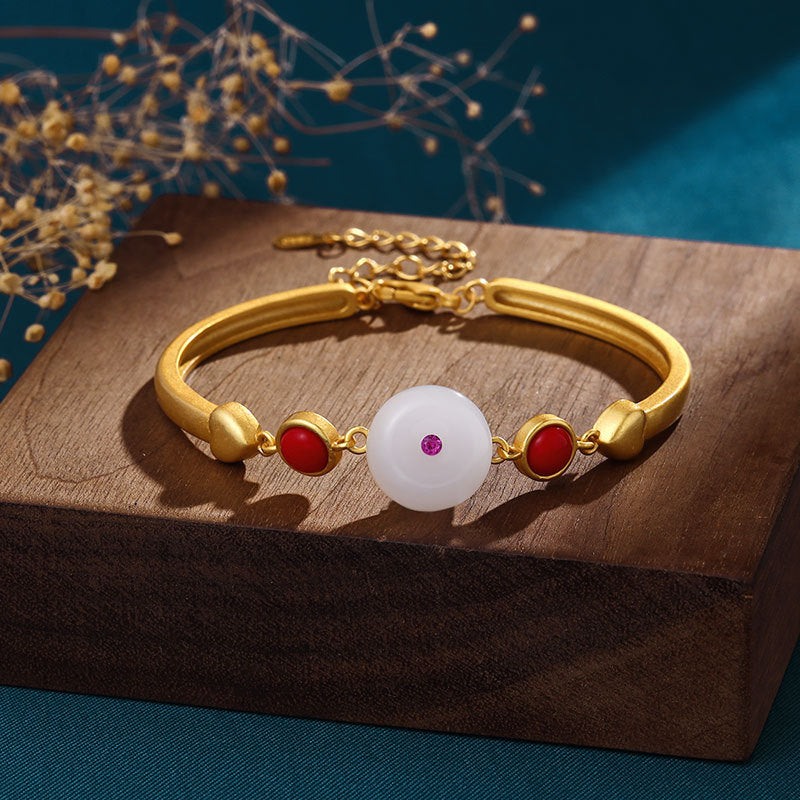 Vintage Handmade Gold Bracelet