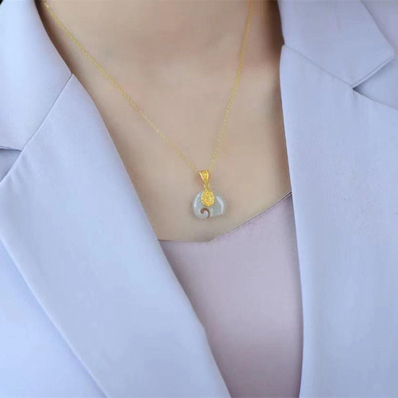 Vintage Handmade Gold Necklace