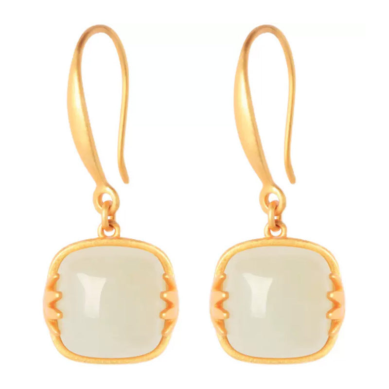 Vintage Handmade Gold Earring